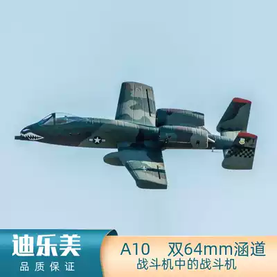 Dileme Dynam A10 Lightning Ⅱ fighter 1080mm double 64 culvert remote control aircraft fixed wing model