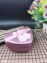 Heart-shaped tinplate chocolate box 520 gift box