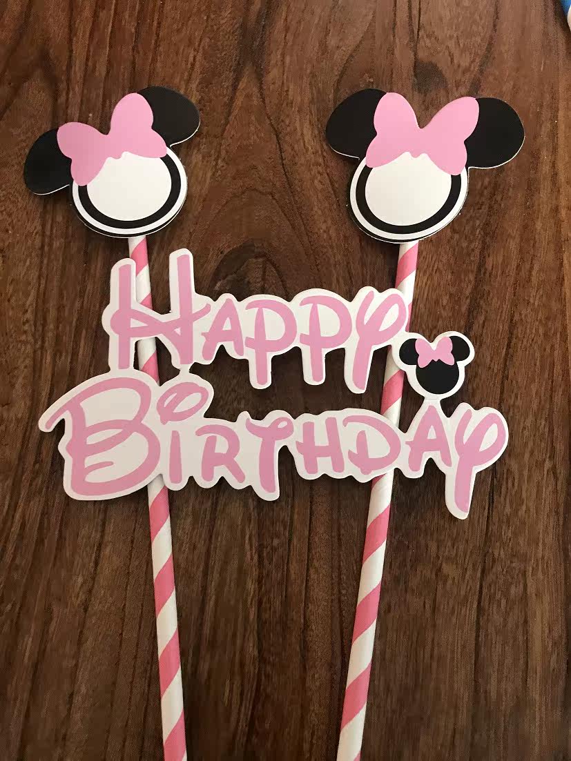 Various styles cake insertion flags not specifying patterns randomly haired 10 sets