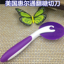 American Wheelton wilton turn sugar cutting organizer turn sugar trimming wheel knife skirt cutter