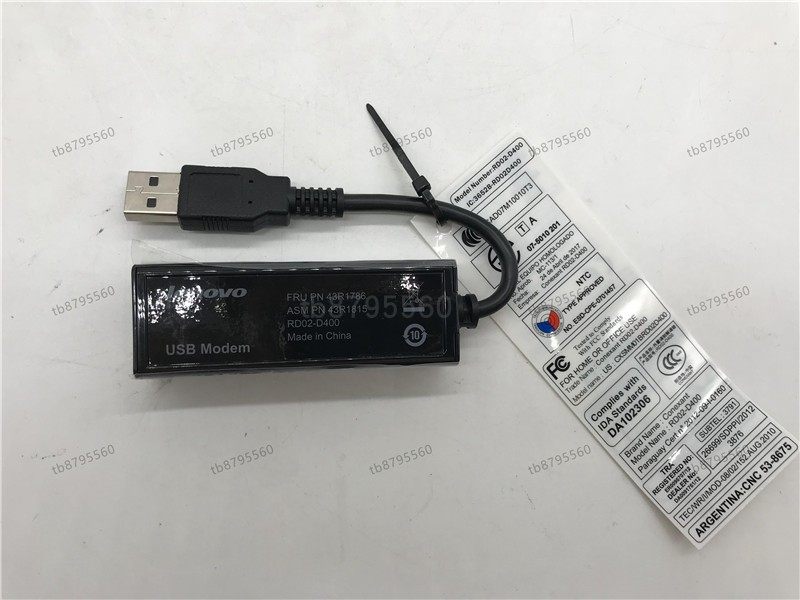 Brand new RD02-D400 USB external 56K cat MODEM modem fax narrowband cat 43R1786