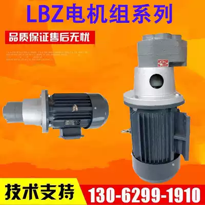 LBZ-80 100 125 Vertical gear oil pump three-phase 380V motor assembly device 4KW 5 5KW-4-B5