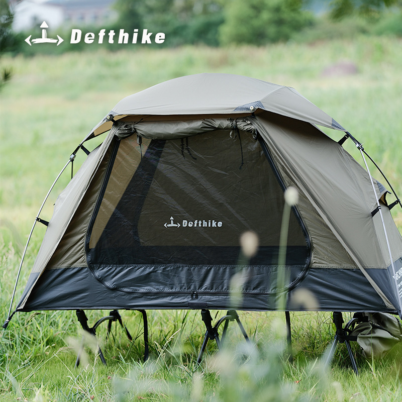 Difeike Tent Oasis All-In-One Tent for Outdoor Camping, Overnight Camping, Military Marching Bed, Off-The-Ground, Rainproof, Fishing, Portable Difeike Tent Oasis All-In-One Tent for Outdoor Camping, Overnight Camping, Military Marching Bed, Off-The-Ground, Rainproof, Fishing, Portable
