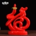 Jingdezhen gốm sứ nhà hip bình sáng tạo 1 kg tải phước lành đồ trang trí may mắn từ thiện chai rượu vang chai trang trí hiên nhà đồ mở rượu vang Rượu vang
