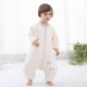 Chân bé ngủ túi mỏng mùa xuân và mùa hè cotton 1 nữ bé đồ ngủ một mảnh 3 bé trai ấm điều hòa chống đá