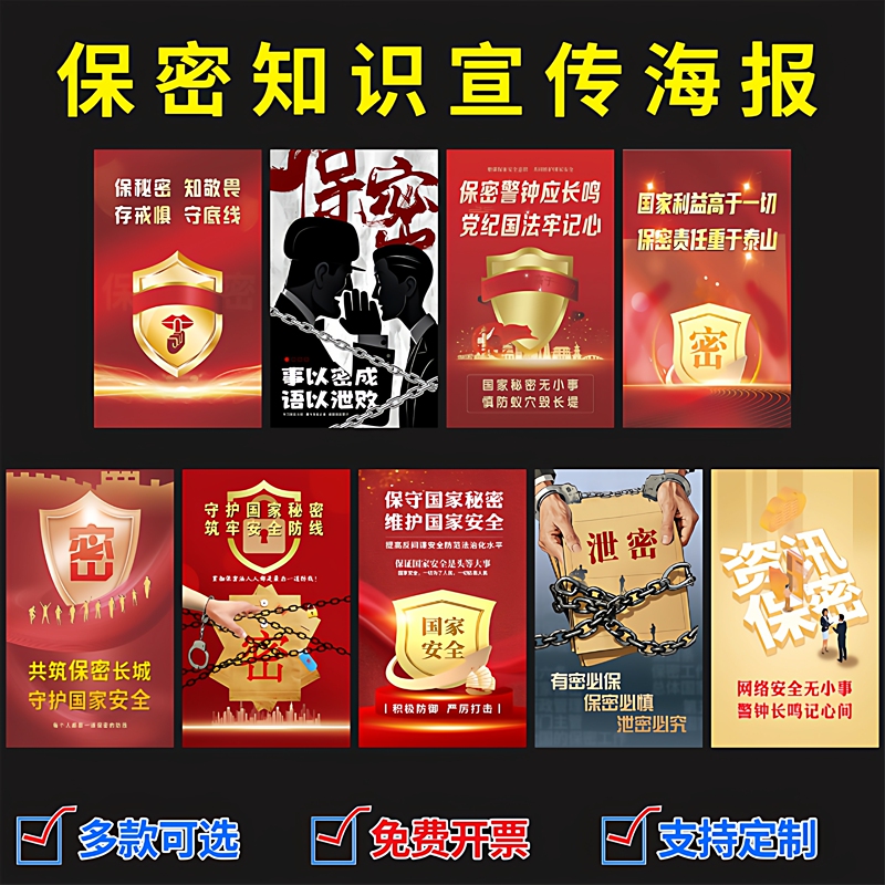 2026 Confidentiality Promotion Month Poster New Confidentiality Law Poster Confidentiality Promotion Month Wall Chart Confidentiality Law Promotion Display Board