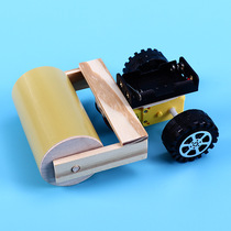 stem Science toy diy road roller technology small production creative small invention material package puzzle assembly model
