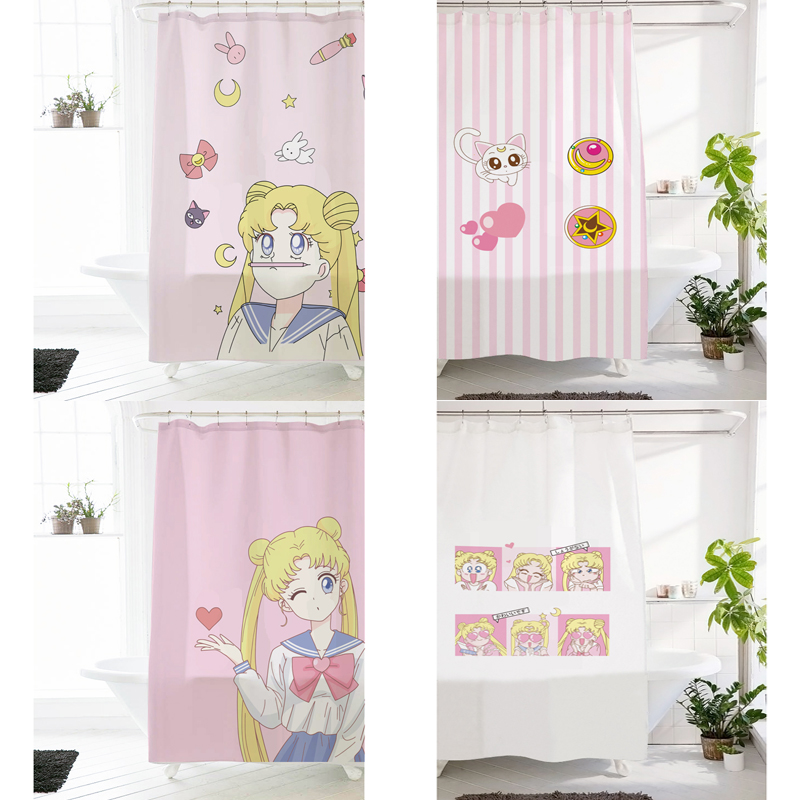 Mei girl cute thickness polyester waterproof bathroom bathroom bathroom curtain curtain curtain curtain curtain curtain curtain