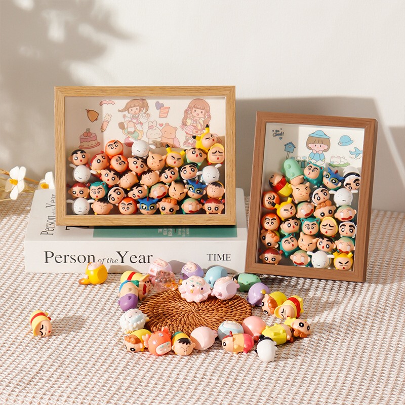 Ant Manor Blind Box Storage Cute Figurine Display Stand Three-Dimensional Hollow Photo Frame Display Stand