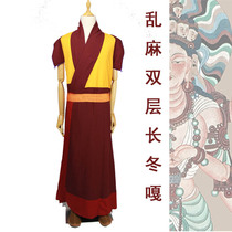 Robe Dongga Tibetan monks and Buddhas clothing Lama monks clothing long coat Tibetan monk clothing spring and autumn new style