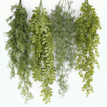 Simulated hanging green plant plastic Vine peanut leaf mint ceabe vine wall wall landscaping restaurant decoration plant