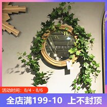 Simulation ivy single climbing vine Green plant sweet potato leaf winding decorative plant Wedding engineering home hanging vine