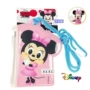 Phiên bản Q Bột Minnie ~ Thẻ nhận dạng Disney Minnie Bộ thẻ ID 卡 75S ví đựng thẻ atm có nút đẩy thẻ