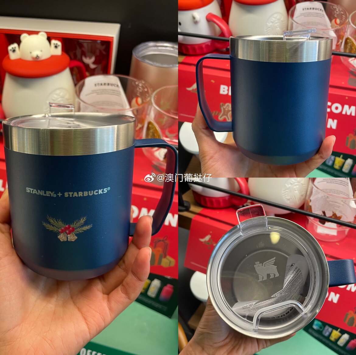 товар из китая 澳门香港星巴克stanley联名不锈钢吸管杯随行杯the quencher h2.0 Starbucks