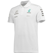 F1 Mercedes Benz amg team racing suit polo shirt mens short sleeve shirt shirt womens summer