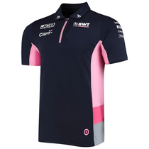 Racing point team polo shirt lapel T-shirt f1 racing suit short sleeve mens clothes RacingPoint bwt