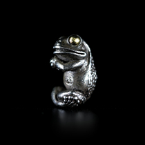 Naxis collection of sterling silver gilt frog ornaments antique collection