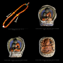 Shanye mud Shanye mud wipe Tibetan Buddhism antiques collection Buddhist antique collection Buddha hall offering feeder agate bracelet
