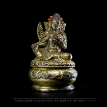 Naxis collection of Tibetan Buddhism bronze gilt Bodhisattva Buddha statue antiques collection Buddhist supplies antiques