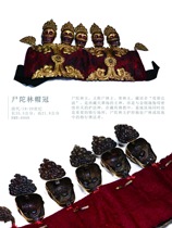 Naxis collection of the Qing Dynastys corpse Tuolins main Hat Crown Buddha statue antique collection