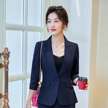 Summer thin section 70% sleeves suit Jewelry Store Gold Shop Working Suit Professional West Suit Jacket Blouse Interview Positive Dress