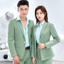 2022 new men and women in the same suit work clothes spring net red star youthful idol temperament upscale fashion suit