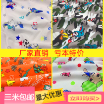 Cotton silk cotton silk rayon fabric cartoon baby fabric summer clothing fabric summer cool quilt pajamas fabric promotion