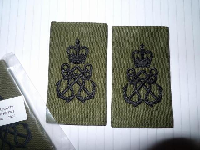 Brand new British Army version original Royal Navy commando Green Petty Officer Military rank