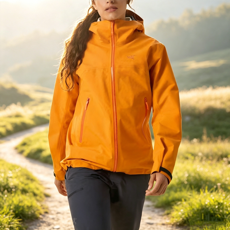 Arcteryx Beta Arjacket Embroidered Windproof Breathable Casual Hardshell Outdoor Jacket