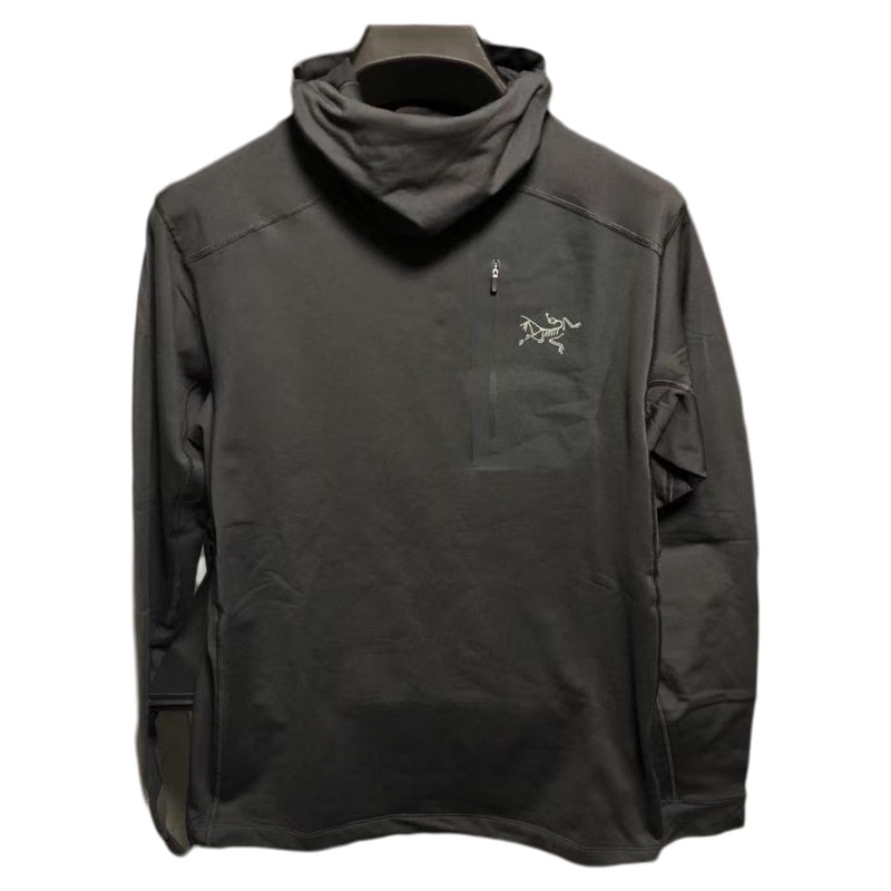 Arcteryx Rholt Lightweight Quick-Dry Hooded Fleece Long-Sleeve Sweatshirt for Men