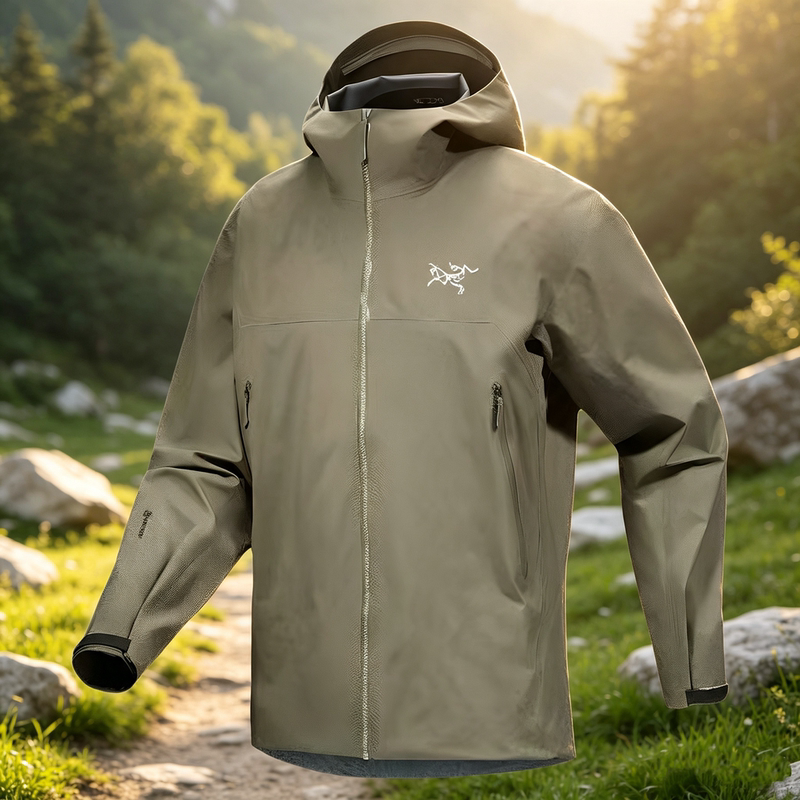 Arcteryx Beta Arjacket Embroidered Windproof Breathable Casual Hardshell Outdoor Jacket