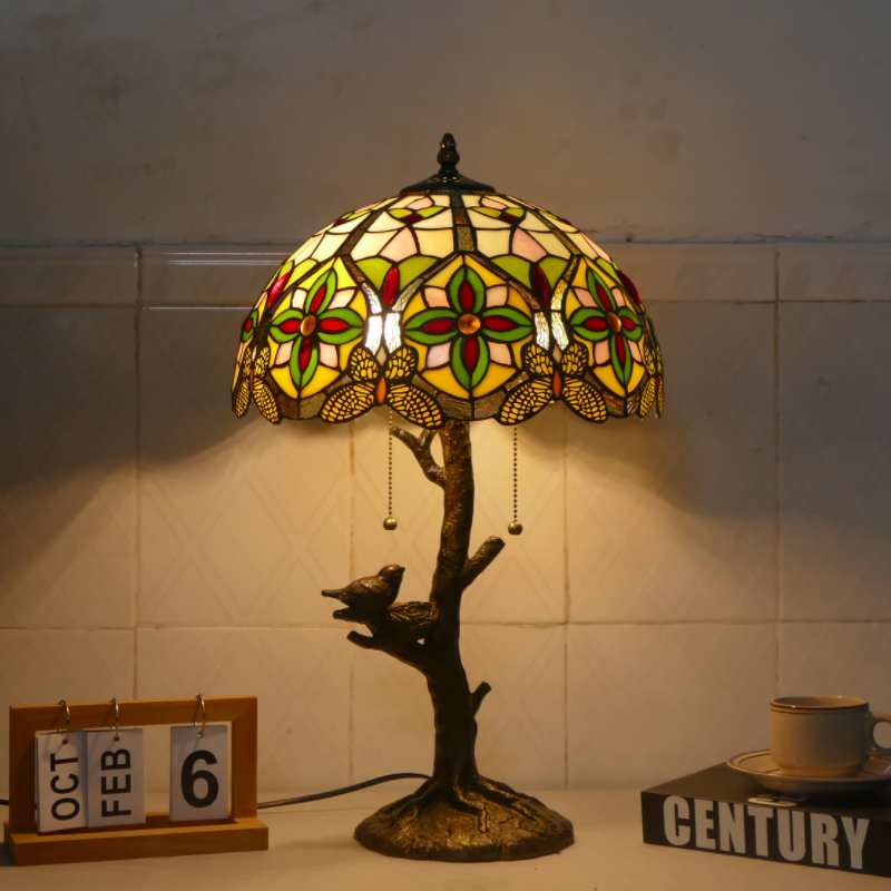 European-Style Living Room Bedside Decoration, Cafe Bird's Nest Table Lamp, Bohemian Table Lamp, Gift for Best Friend or Family Member