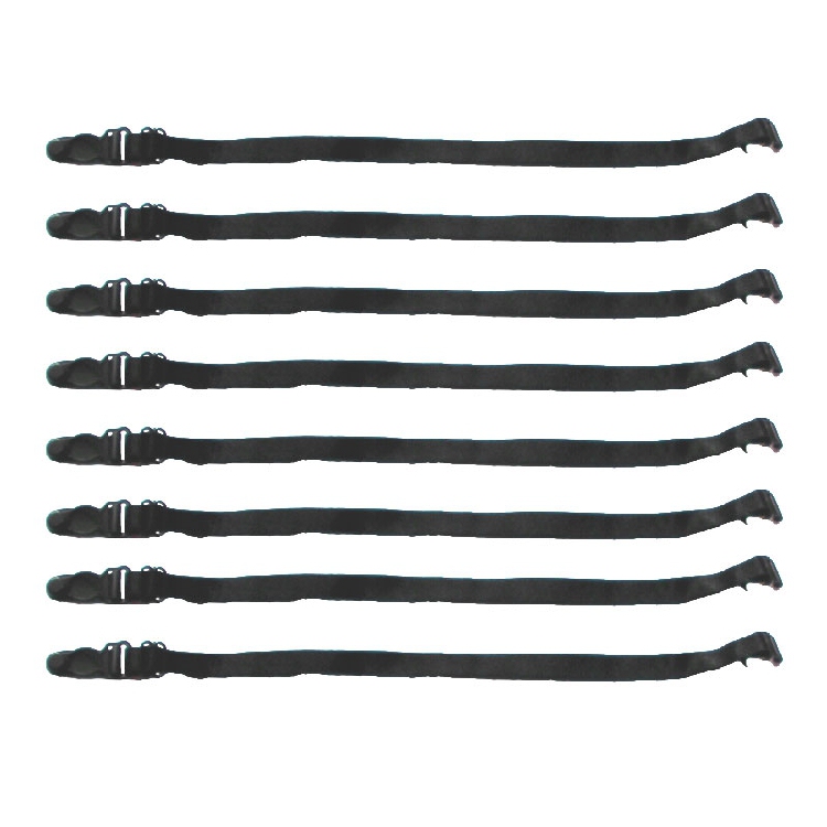 9-Shaped Hook Gourd Buckle Garter Belt Handmade DIY Accessories Black Suspender Stockings Buckle Shoulder Strap Beautiful Back Non-Slip Buckle