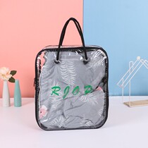 Explosive packaging bag PVC transparent quilt bag Black edge storage clothes quilt toy dustproof bag