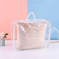 Large quilt bag PVC dust bag storage clothes organizer bag white clothes bag