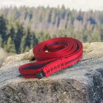High Strength Outdoor Walking Rope Mountaineering Flat Belt Mountaineering Quick Padlock Buckle With Nylon Flat Strap Car Trailer With Bandages Rope