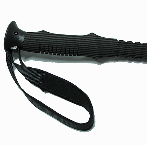 Creeper siêu nhẹ trekking cực tự khóa telescopic co ngoài trời đi bộ đường dài ba thẳng chân cong xử lý leo mía 	gậy gấp khúc cho người già