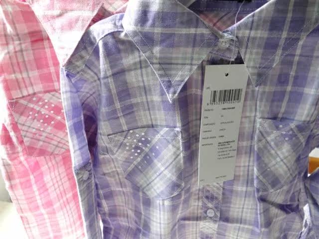 Chemise fille à manche longue - Ref 2086782 Image 6