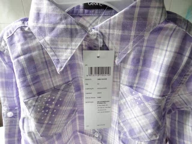 Chemise fille à manche longue - Ref 2086782 Image 7