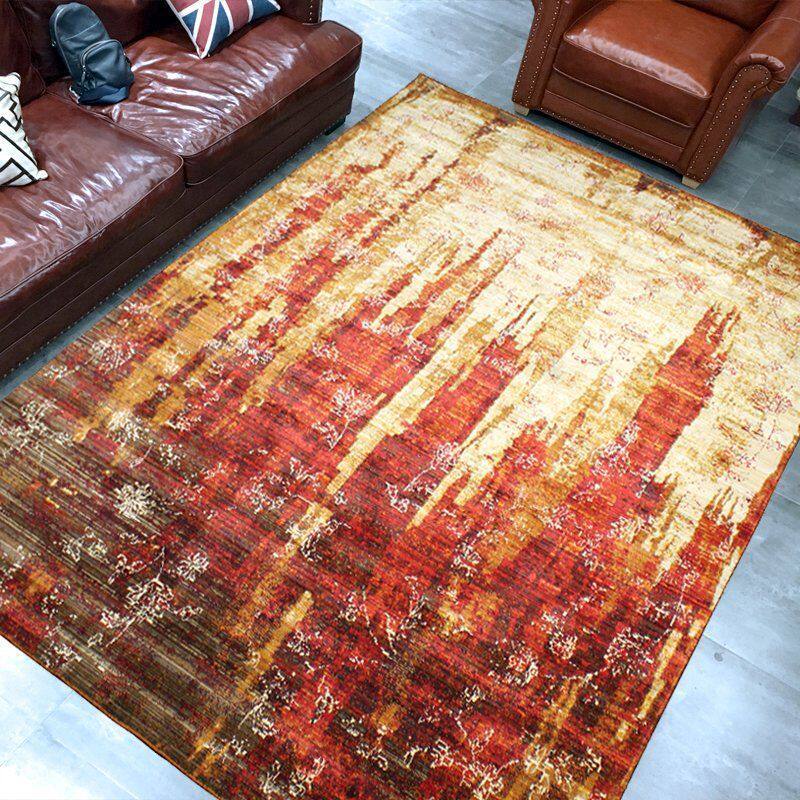 New Zealand imported hand-washed pure wool carpet European living room coffee table blanket Bedroom bedside carpet full floor