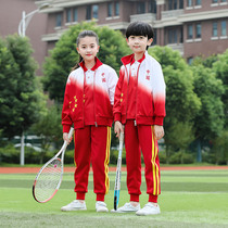2022 New Chinese wind primary school uniforms Spring and autumn clothes kindergarten Garden uniforms short sleeve sports class 3 sets