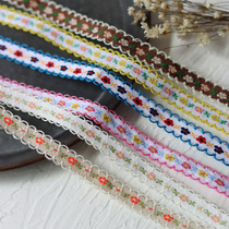 Ethnic style DIY handmade cloth clothing accessories material curtain lace embroidery colored lace accessories