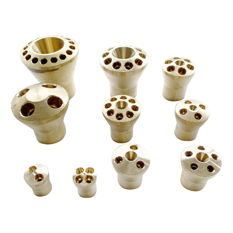 Brass Splitter Distribution Head Division Oil Instrumental Hardware Piping Nozzle Cold Blower Condenser Accessories 2 3 4 5 holes