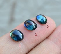 Natural Sapphire bare stone vision pattern sapphire crystal clear clear water head foot value special