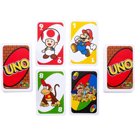 [Quele endless] Официальная настольная игра Meitai Uno Uno Super Mario Happy Party Card