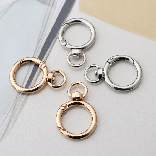 Крутящиеся кольцо, металлический брелок, сумка, плюшевые бретели с аксессуарами, популярно в интернете, DIY