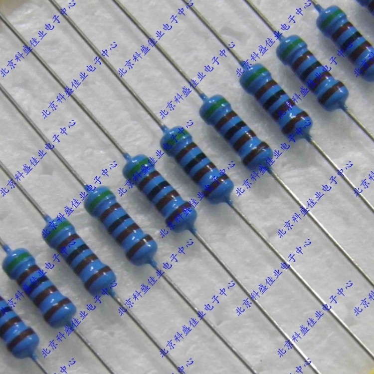 50 50 0 1% 1% precision 1/1000 1 4W 50R straight insertion colour ring resistance 0 25w metal film 5 0