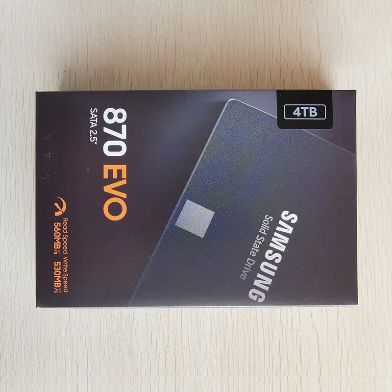 Samsung Solid State Drive 870Evo 2T/4T Sata3 Laptop Desktop Ssd Mz-77E2T0B/4T0B
