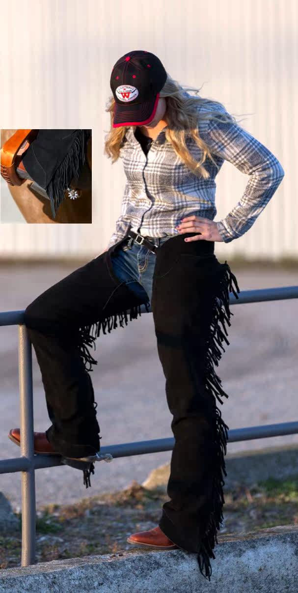 U.S. imports western Grand Chapps Malays Chaps ultra-soft cow skin anti-wool cow