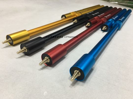 Snooker-Queue mit Verlängerungs-Teleskopschraube im britischen Stil